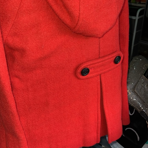 Preloved Burberry wool toggle coat great condition size 38 - Picture 9 of 13